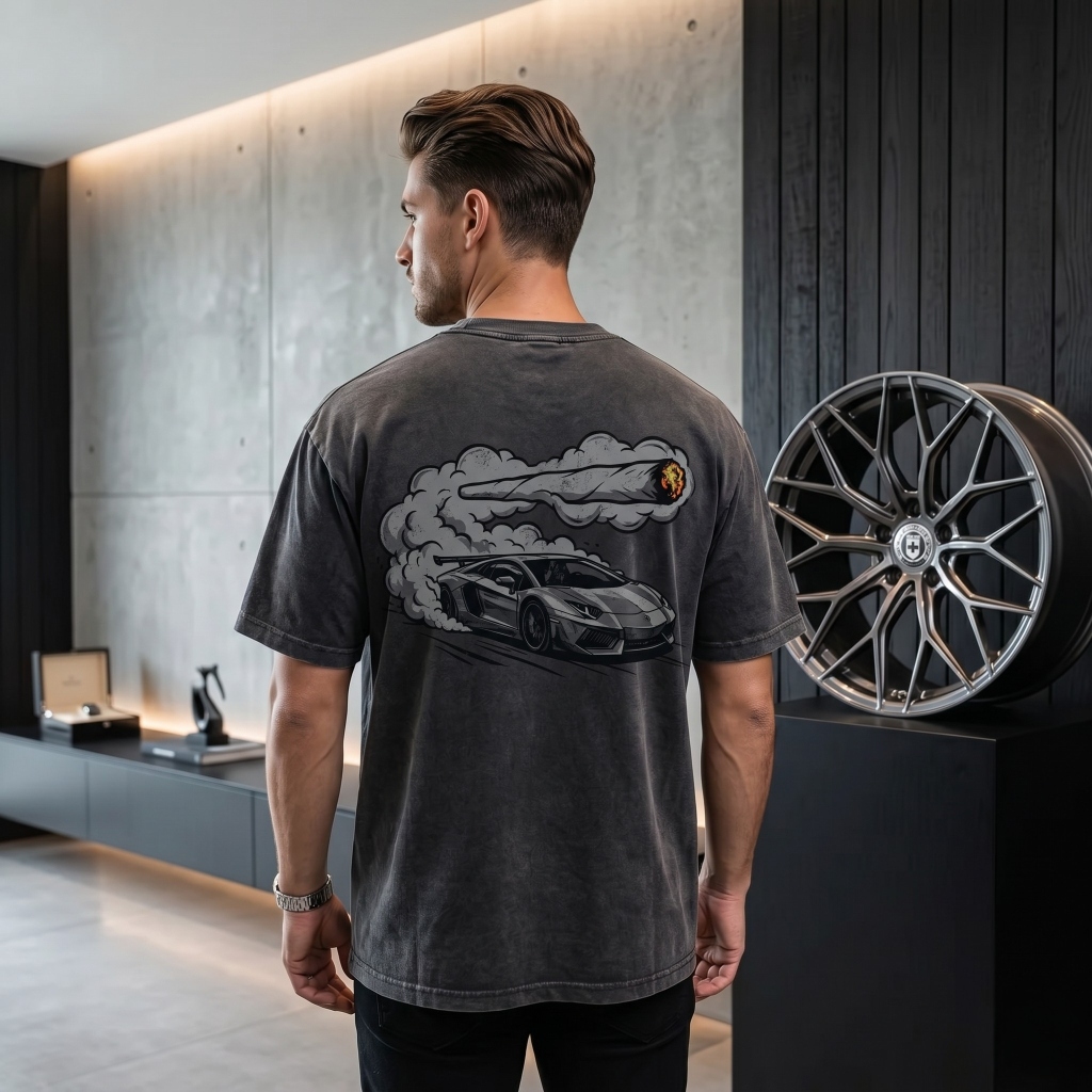 Lambo Shirt Detail